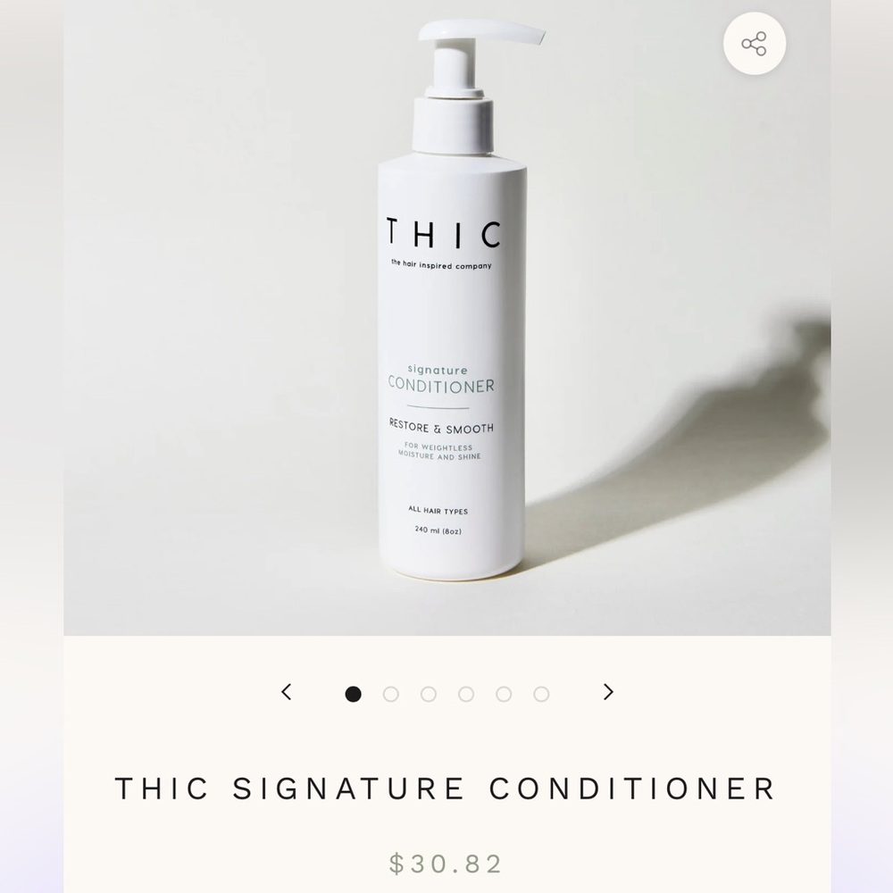 The hair inspired company (THIC) Signature Conditioner - new unused